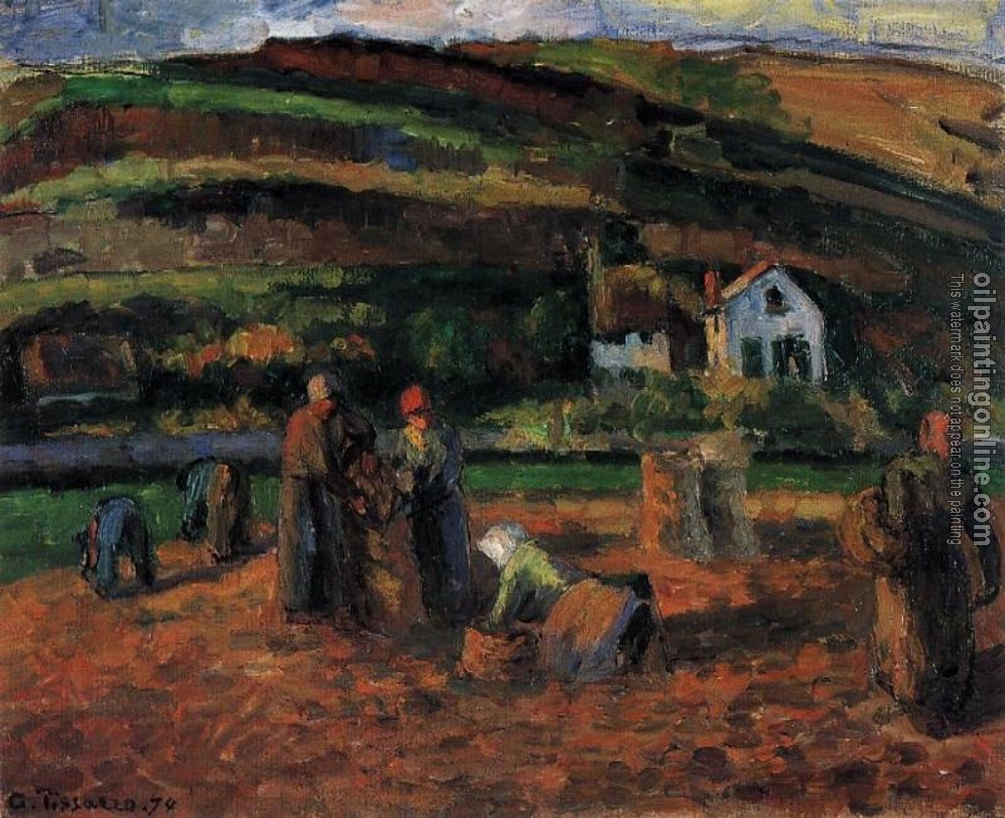 Pissarro, Camille - The Potato Harvest